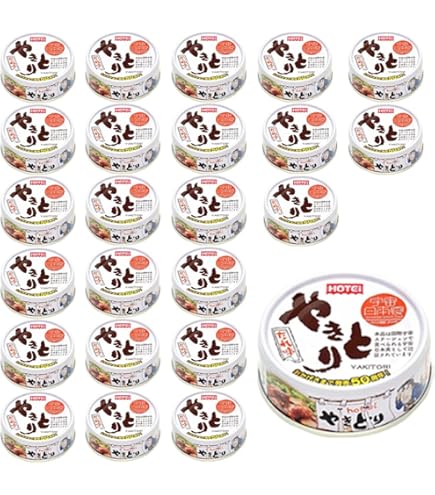 Amazon | ホテイフーズ つぼ焼風味 65g×24個入 | ホテイ | 魚介の缶詰